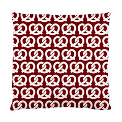 Red Pretzel Illustrations Pattern Standard Cushion Cases (two Sides)  by GardenOfOphir