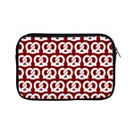 Red Pretzel Illustrations Pattern Apple iPad Mini Zipper Cases Front