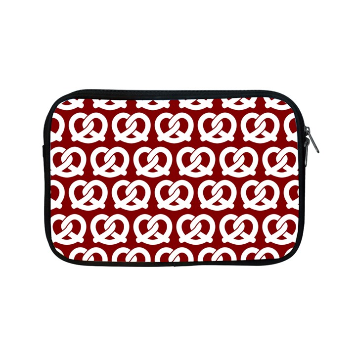 Red Pretzel Illustrations Pattern Apple iPad Mini Zipper Cases