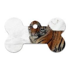 Tiger 2015 0101 Dog Tag Bone (two Sides)