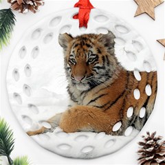 Tiger 2015 0101 Ornament (round Filigree) 