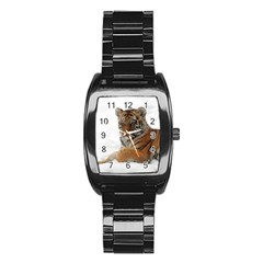 Tiger 2015 0101 Stainless Steel Barrel Watch