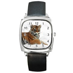 Tiger 2015 0102 Square Metal Watches