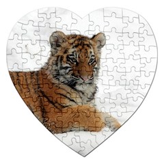 Tiger 2015 0102 Jigsaw Puzzle (heart) by JAMFoto