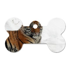 Tiger 2015 0102 Dog Tag Bone (one Side)