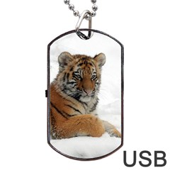 Tiger 2015 0102 Dog Tag Usb Flash (one Side)