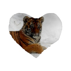 Tiger 2015 0102 Standard 16  Premium Heart Shape Cushions