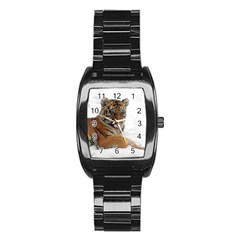 Tiger 2015 0102 Stainless Steel Barrel Watch