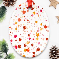 Heart 2014 0604 Ornament (oval) 