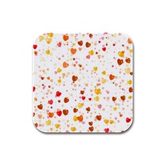 Heart 2014 0605 Rubber Square Coaster (4 Pack)  by JAMFoto