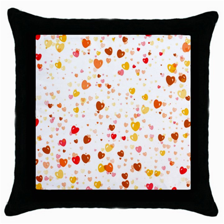 Heart 2014 0605 Throw Pillow Cases (Black)