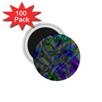 Colorful Abstract Stained Glass G301 1.75  Magnets (100 pack)  Front