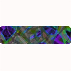 Colorful Abstract Stained Glass G301 Large Bar Mats by MedusArt