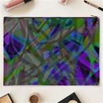 Colorful Abstract Stained Glass G301 Cosmetic Bag (XXXL)  Back