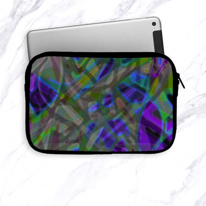 Colorful Abstract Stained Glass G301 Apple iPad Mini Zipper Cases