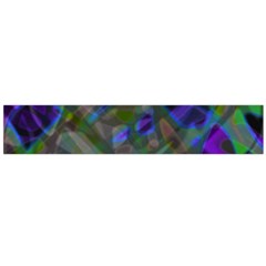 Colorful Abstract Stained Glass G301 Flano Scarf (large)  by MedusArt