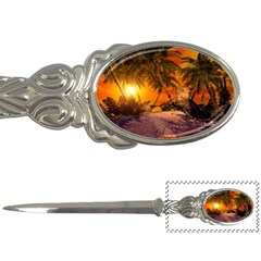 Wonderful Sunset In  A Fantasy World Letter Openers by FantasyWorld7