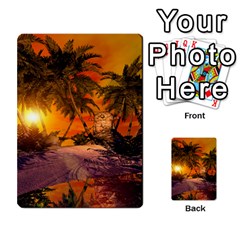 Wonderful Sunset In  A Fantasy World Multi-purpose Cards (rectangle)  by FantasyWorld7