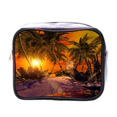 Wonderful Sunset In  A Fantasy World Mini Toiletries Bags by FantasyWorld7