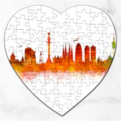 Barcelona 02 Jigsaw Puzzle (heart)