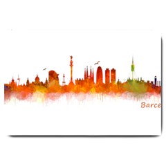 Barcelona 02 Large Doormat  by hqphoto