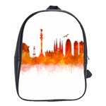 Barcelona 02 School Bags (XL)  Front