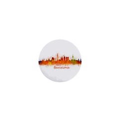 Barcelona City Art 1  Mini Magnets by hqphoto