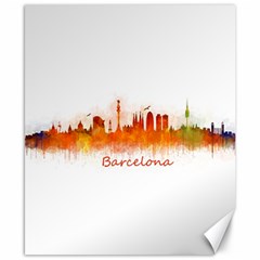 Barcelona City Art Canvas 8  X 10  by hqphoto