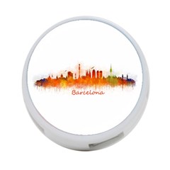 Barcelona City Art 4-port Usb Hub (one Side) by hqphoto