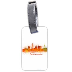 Barcelona City Art Luggage Tags (two Sides) by hqphoto