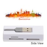 Barcelona City Art Memory Card Reader (Stick)  Front