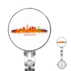 Barcelona City Art Stainless Steel Nurses Watches by hqphoto