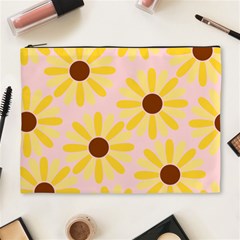 Sunflower Cosmetic Bag (xl) by CraftyLittleNodes