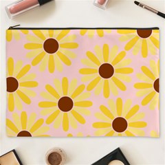 Sunflower Cosmetic Bag (xxxl)  by CraftyLittleNodes