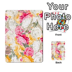 Colorful Floral Collage Multi-purpose Cards (rectangle)  by Dushan