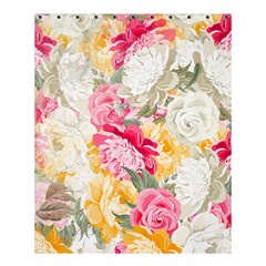 Colorful Floral Collage Shower Curtain 60  X 72  (medium)  by Dushan