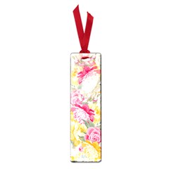 Colorful Floral Collage Small Book Marks by Dushan