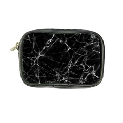 Black Marble Stone Pattern Coin Purse