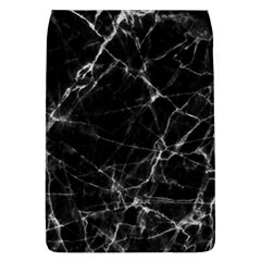 Black Marble Stone Pattern Flap Covers (l) 