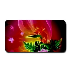 Awesome F?owers With Glowing Lines Medium Bar Mats by FantasyWorld7