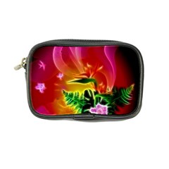 Awesome F?owers With Glowing Lines Coin Purse by FantasyWorld7