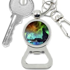 Fantasy Landscape With Lamp Boat And Awesome Sky Bottle Opener Key Chains by FantasyWorld7