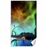 Fantasy Landscape With Lamp Boat And Awesome Sky Canvas 40  x 72   39.28 x69.23  Canvas - 1