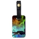 Fantasy Landscape With Lamp Boat And Awesome Sky Luggage Tags (One Side)  Front