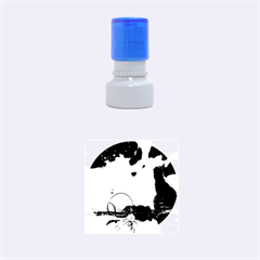 Fantasy Landscape With Lamp Boat And Awesome Sky Rubber Round Stamps (small) by FantasyWorld7