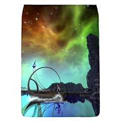 Fantasy Landscape With Lamp Boat And Awesome Sky Flap Covers (s)  by FantasyWorld7