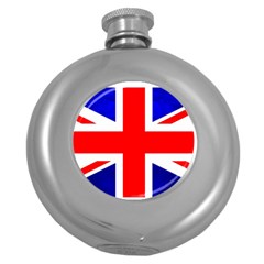 Brit1 Round Hip Flask (5 Oz) by ItsBritish