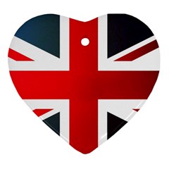 Brit2 Heart Ornament (2 Sides) by ItsBritish