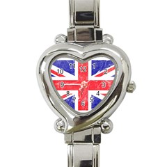 Brit6 Heart Italian Charm Watch by ItsBritish