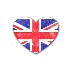 Brit6 Rubber Coaster (heart)  by ItsBritish